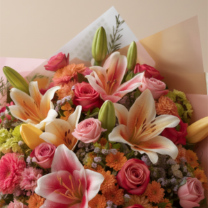 Coral Charm Bouquet
