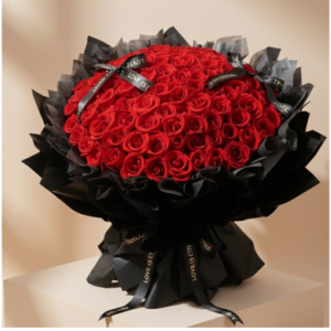 Luxury Red Roses Mega Bouquet
